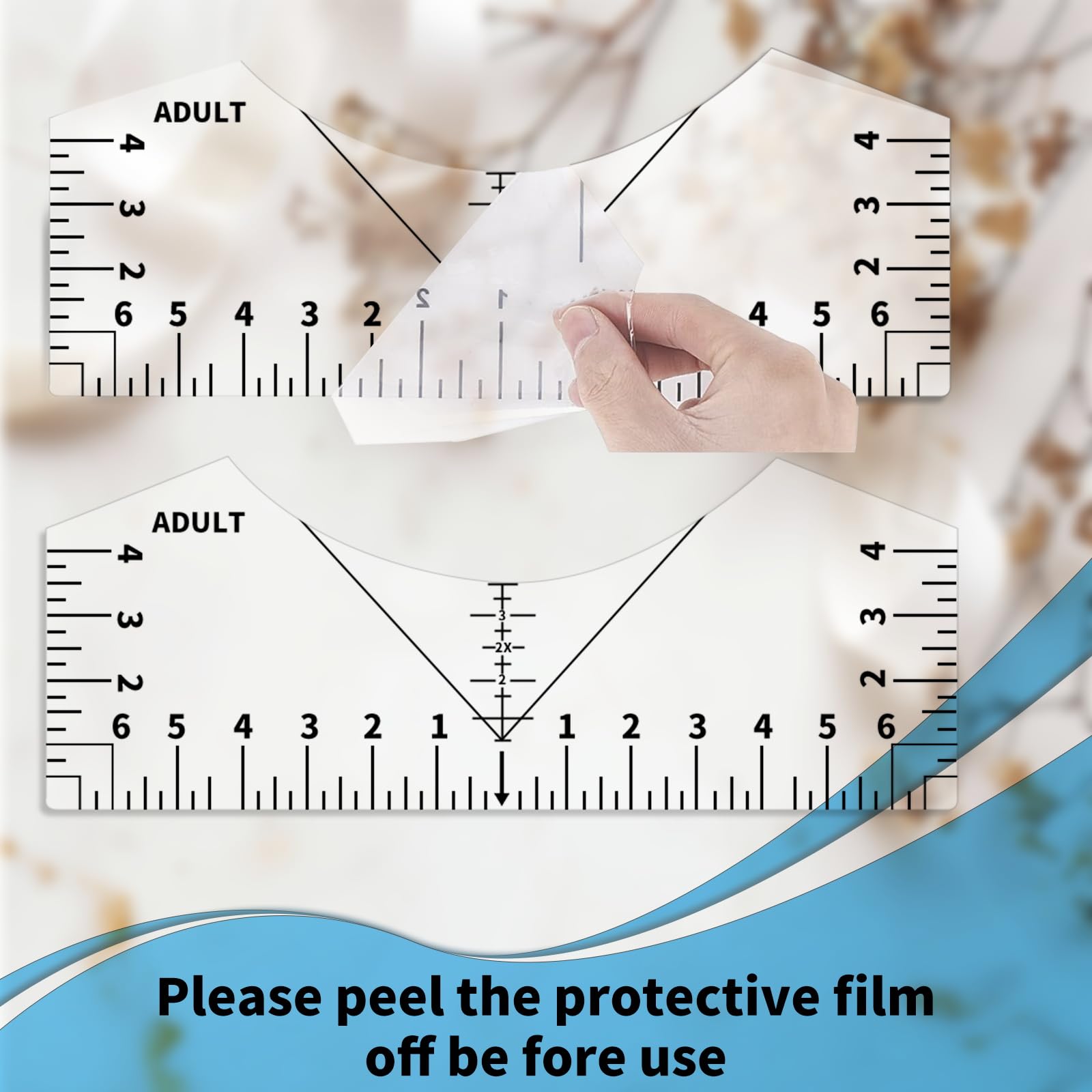 Snapklik.com : Tshirt Ruler Guide For Vinyl Alignment, T Shirt Rulers ...