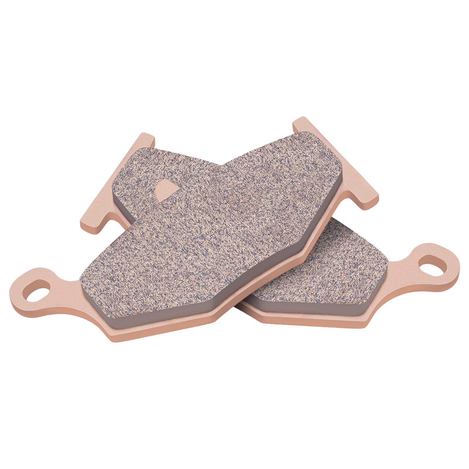 AHL- Motocicleta Pastillas de freno Trasero para SUZUKI GSR 600 K6/K7/K8 2006-2010 (Cobre sinterizado)