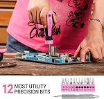 Pink Tool Kit: DEKOPRO Pink Tool Kit: Tool Set for Women Ladies, Home Tool Kit Set, DIY & Tools, Tool Kits for Home, Hand Tool Kits for Women, 42 Pieces