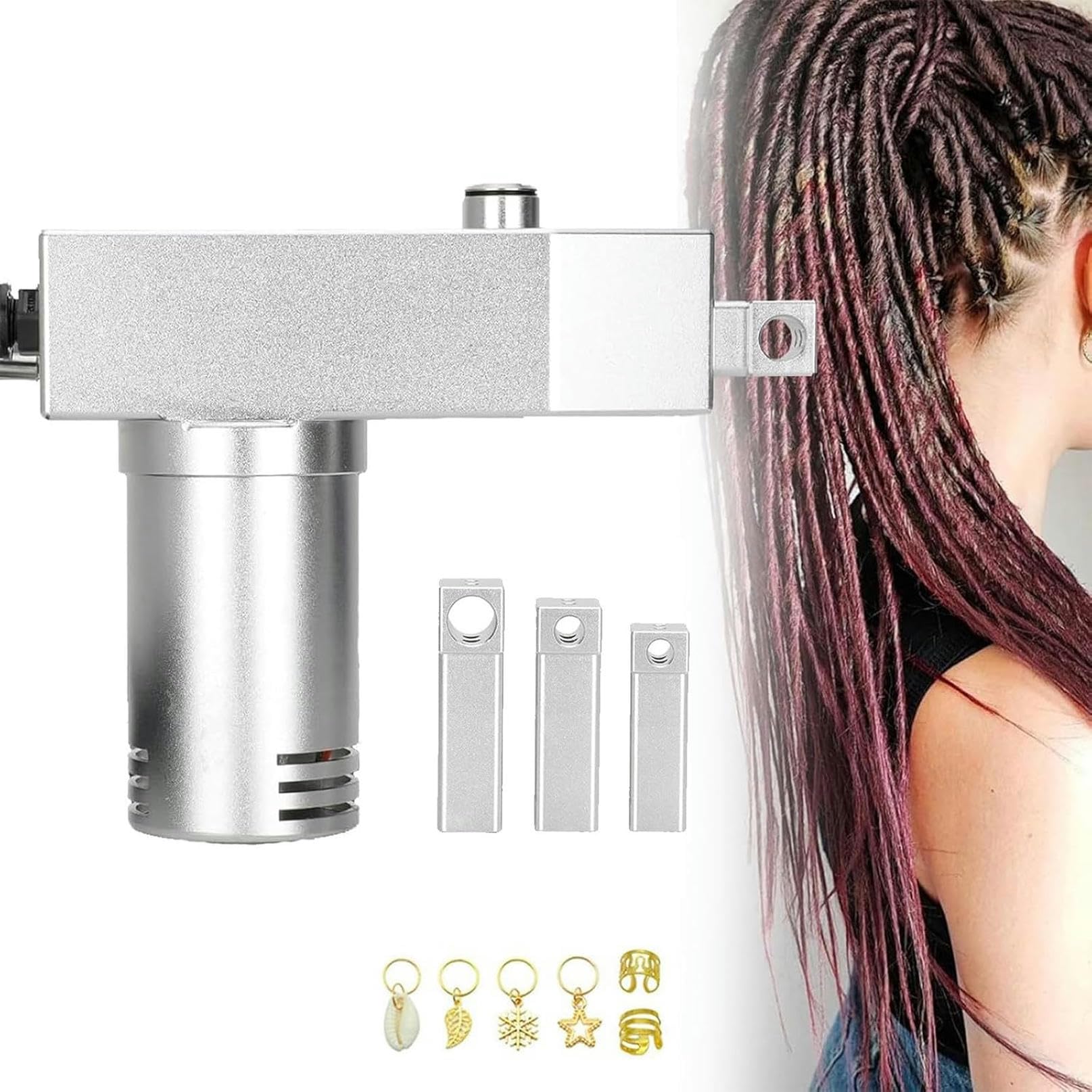 Machine à dreadlocks électrique pour changer de coiffure à la maison simplement