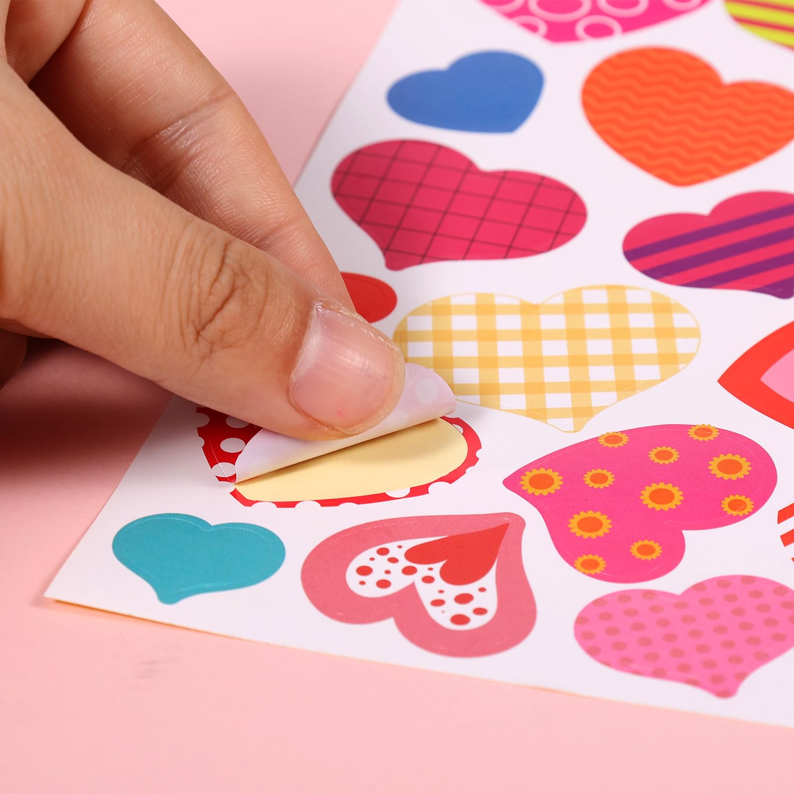 Un ensemble d'étiquettes d'autocollants pour la Saint-Valentin | Vecteur Premium Un ensemble d'étiquettes d'autocollants pour la Saint-Valentin | Vecteur Premium