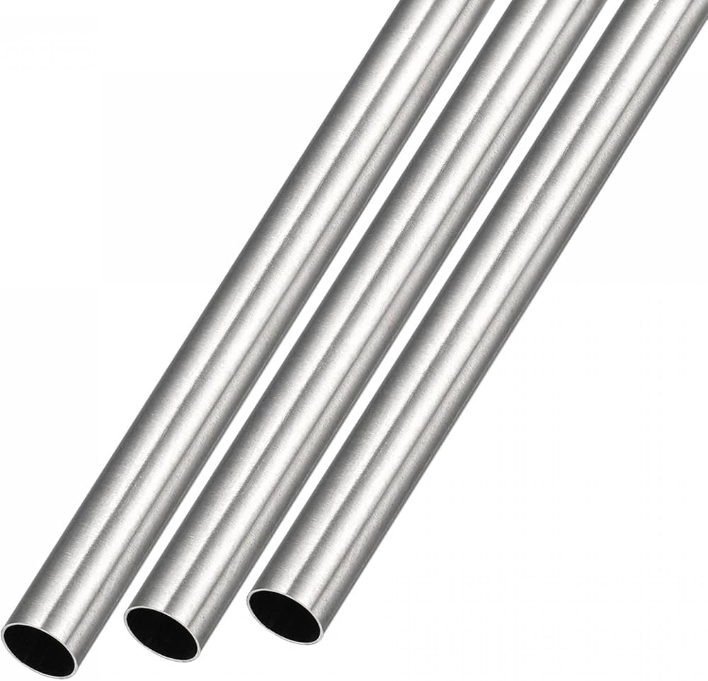 sourcing map 304 Stainless Steel Tube (5mm OD x 0.2mm Wall T x 300mm L) 3Pcs, Straight Tubing - for Home Furnishing, Machinery : Buy Online at Best Price in KSA - sourcing map 304 Stainless Steel Tube (5mm OD x 0.2mm Wall T x 300mm L) 3Pcs, Straight Tubing - for Home Furnishing, Machinery : Buy Online at Best Price in KSA -