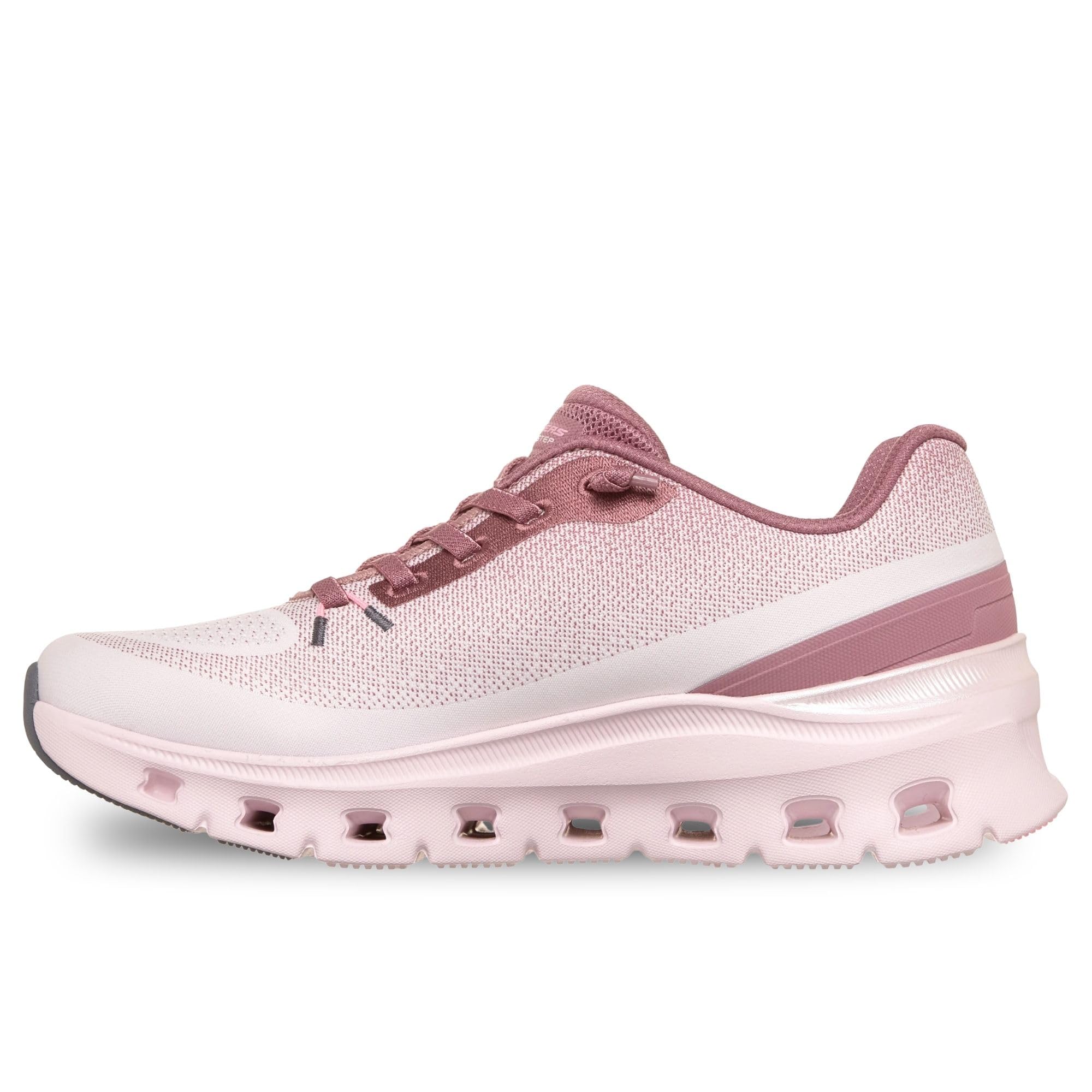 Skechers Damen Glide-Step Pro Soft Mirage Turnschuhe, Pink Mesh Trim, 41 EU