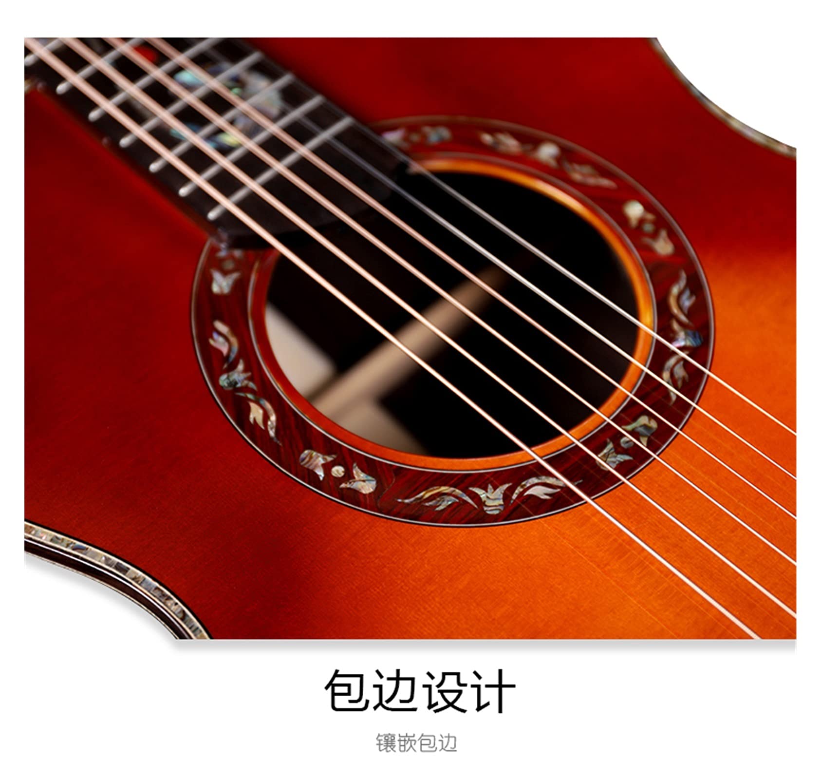 Amazon.co.jp: エレキギター 40インチM500アコースティックギター