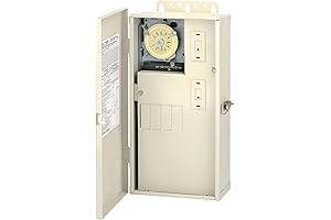 Intermatic T21004R 60-Amp Pool/Spa Electrical Control Panel