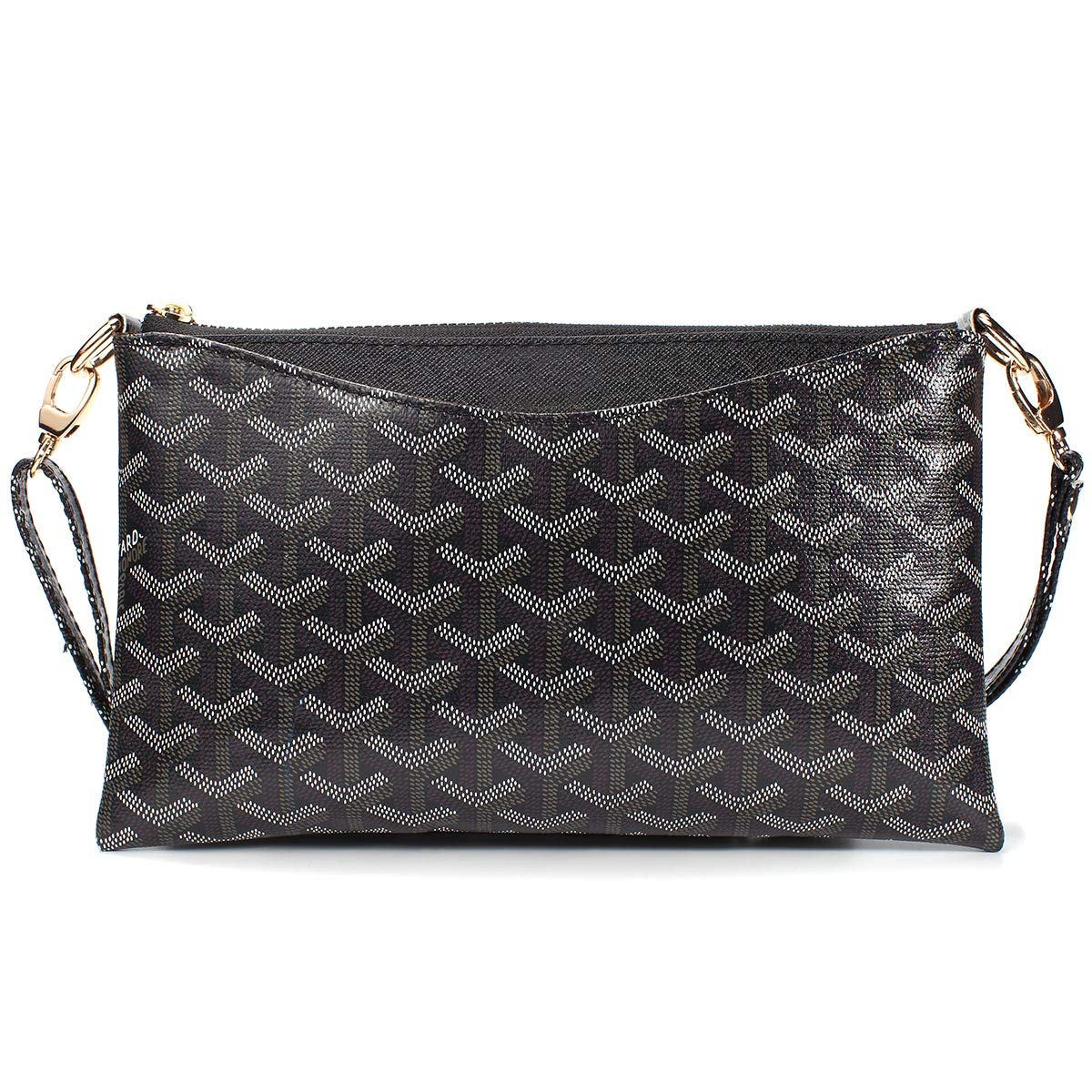 Small Wristlet Clutch Crossbody Bag Designer Pouch with Strap