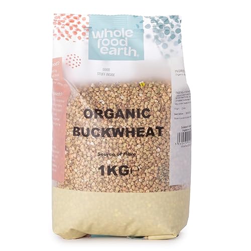 Wholefood Earth Organic Buckwheat – 1 kg | GMO Free