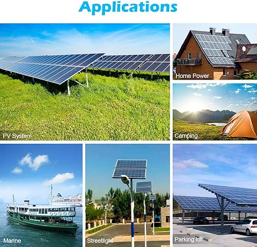 Miniatura 7 de SUNGOLDPOWER - 10 paneles solares monocristalinos de 450 W, célula solar de grado A, impermeable IP67, módulo fotovoltaico de alta eficiencia para