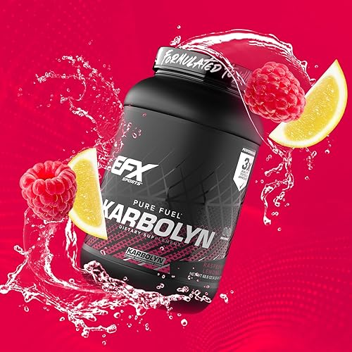 Miniatura 221 de EFX Sports Karbolyn Fuel | Polvo de carbohidratos de rápida absorción | Carga de carbohidratos, energía sostenida, recuperación rápida, sin