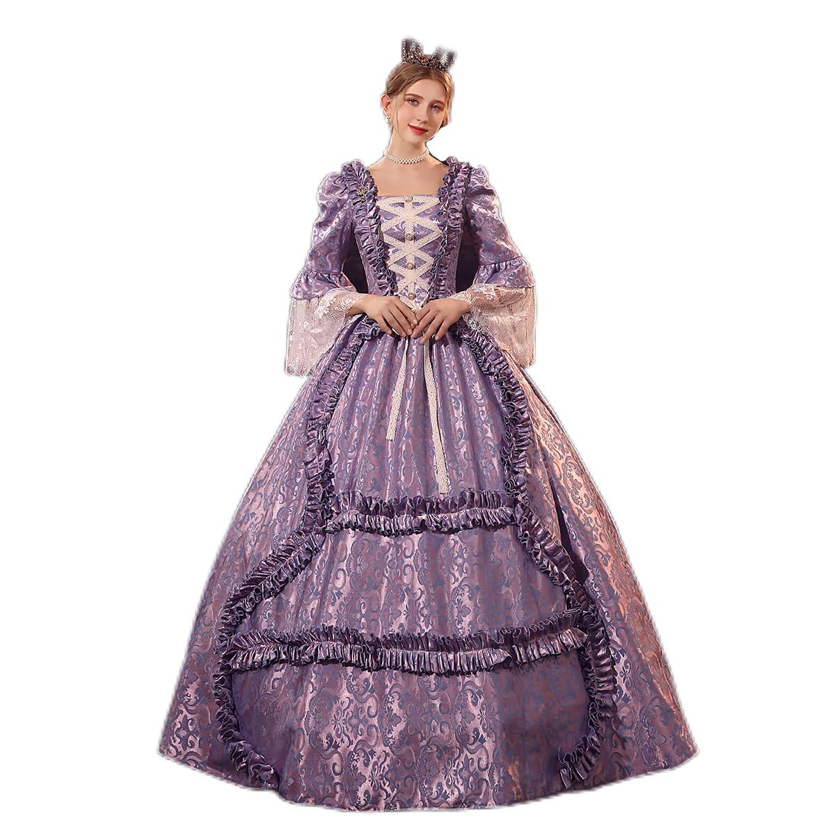 Robe Baroque Marie Antoinette CountryWomen - Robe Bal Rococo Marie- Antoinette - Style Victorien Et Baroque Robe Victorienne