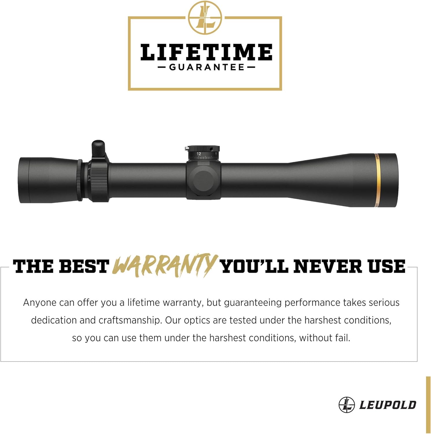 Leupold VX-3HD 4.5-14x40mm Riflescope