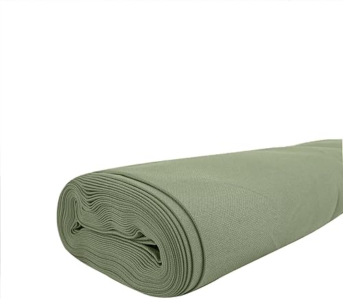 Miniatura 5 de Efavormart - Perno de tela de poliéster verde salvia de eucalipto de 54 pulgadas x 10 yardas, rollo de tela para manualidades, decoración de