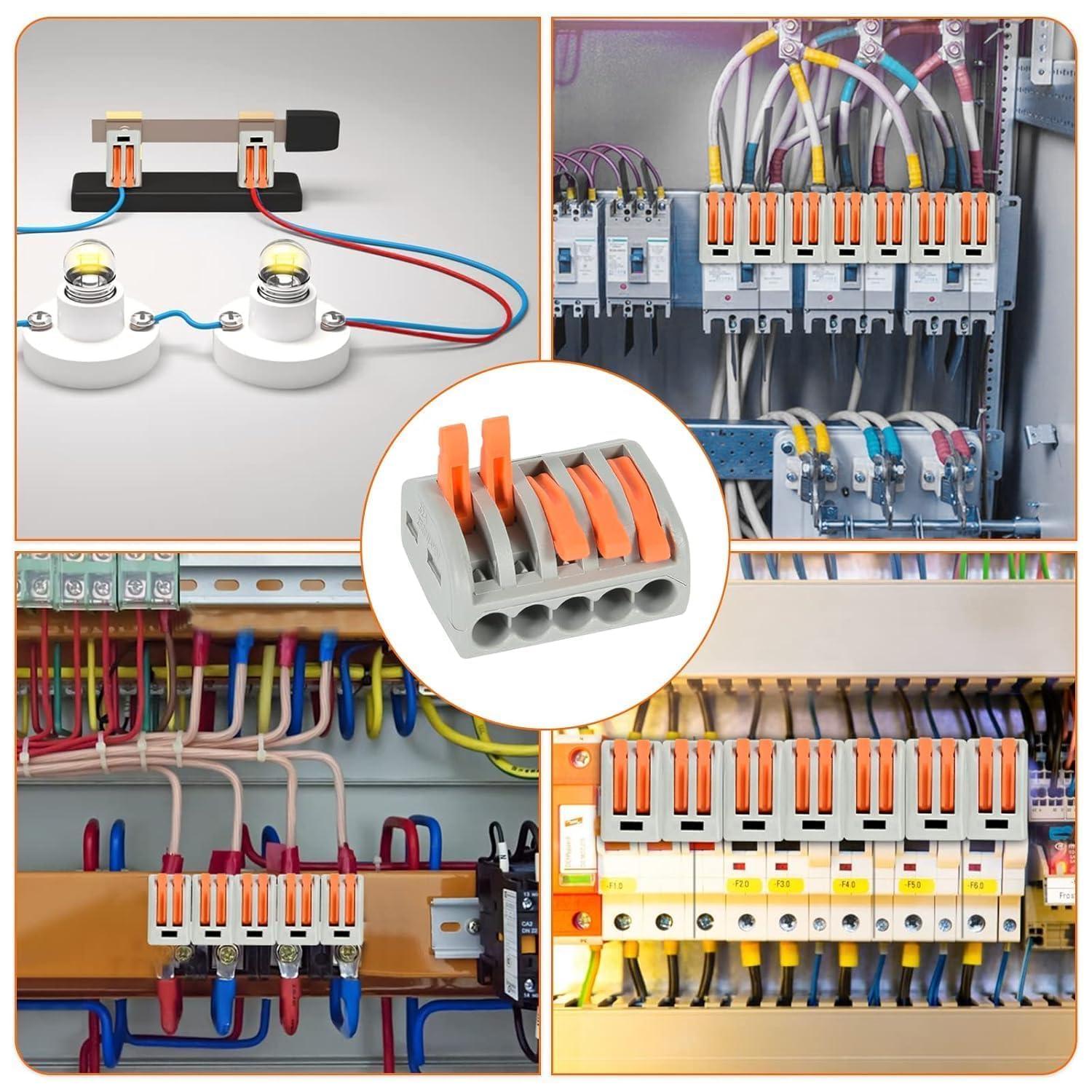 110 PZ Connettori elettrici con asta di controllo
