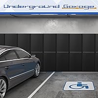 Vista 5 de Liliful Protector de pared para gimnasio, protector de pared, duradero, impermeable, para cancha de baloncesto, con cinta de doble cara