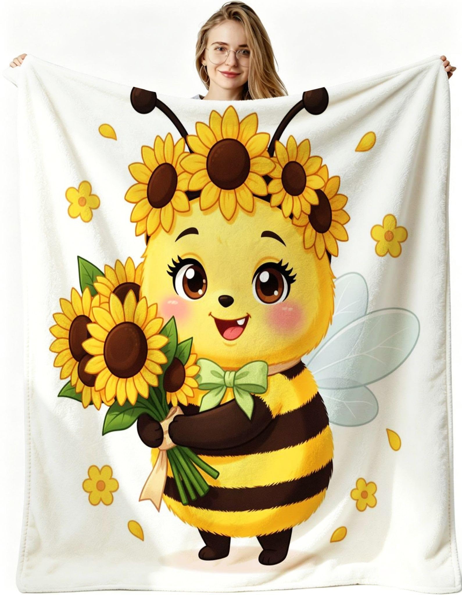 Manta Entretiempo Grande, Abeja Amarilla, 220x240 cm, AQ8531