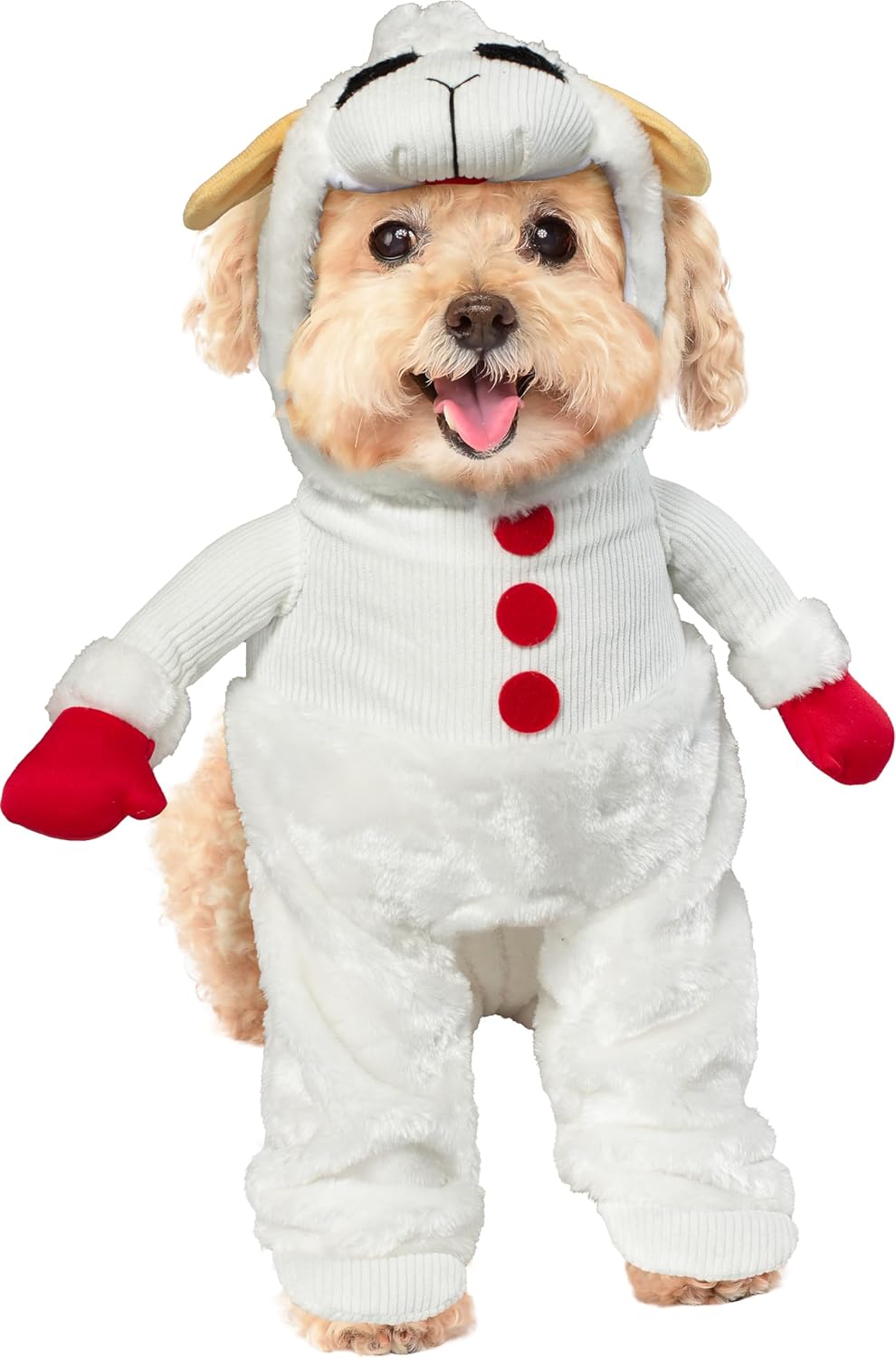 Lamb Chop: Pet Costume for For Dogs or Cats by Rubies, Medium