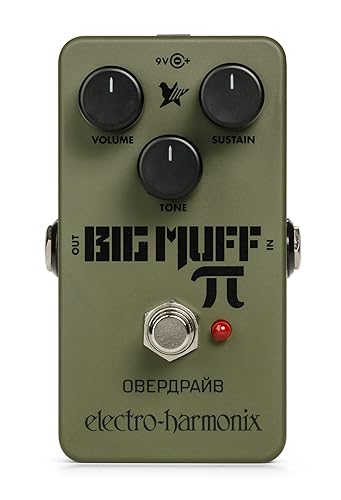 Electro-Harmonix Green Russian Big Muff Pi Fuzz Pedal