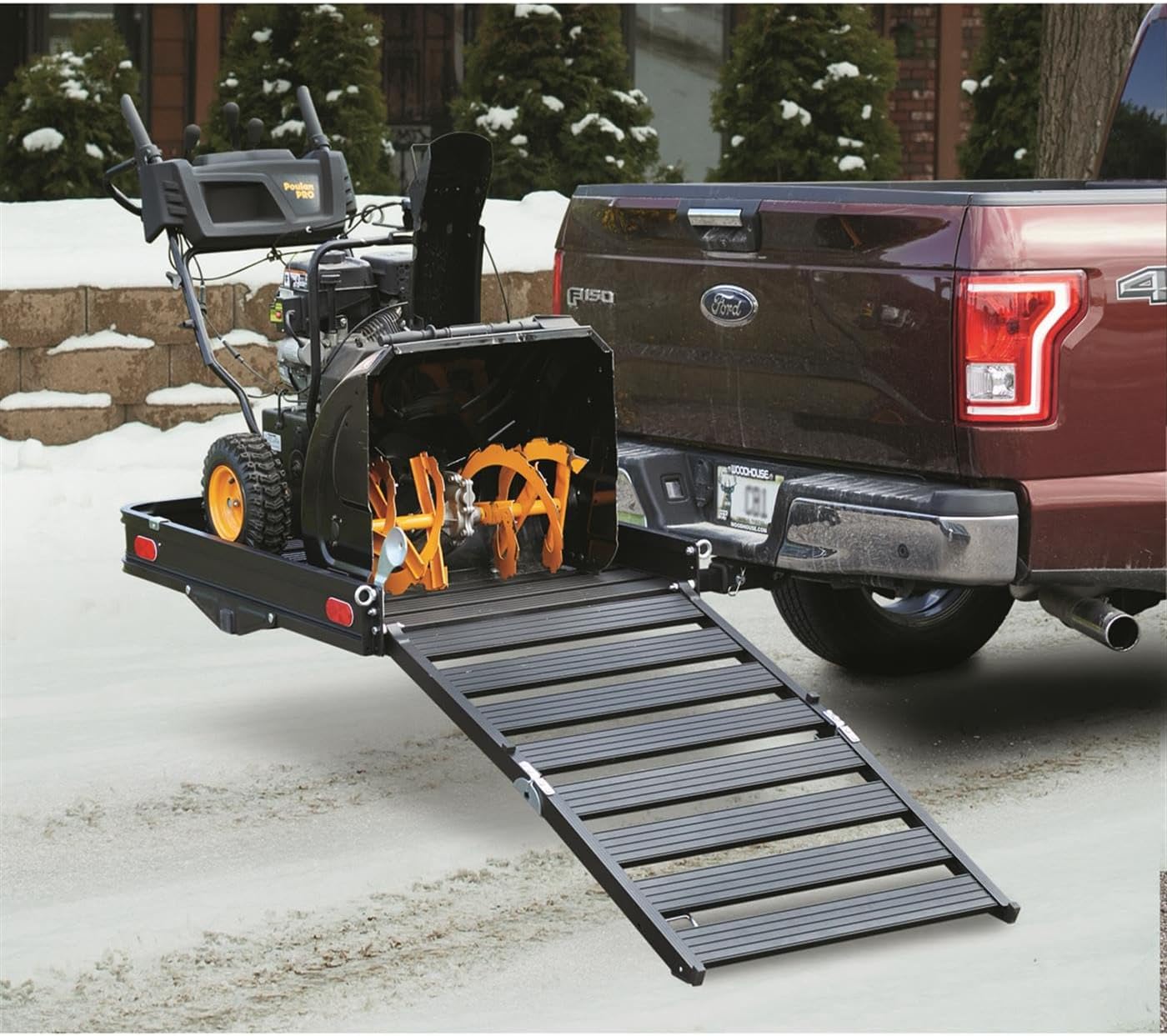 Amazon.com: Guide Gear Vehicle Hitch Cargo Carrier, Pickup Truck Ramps ...
