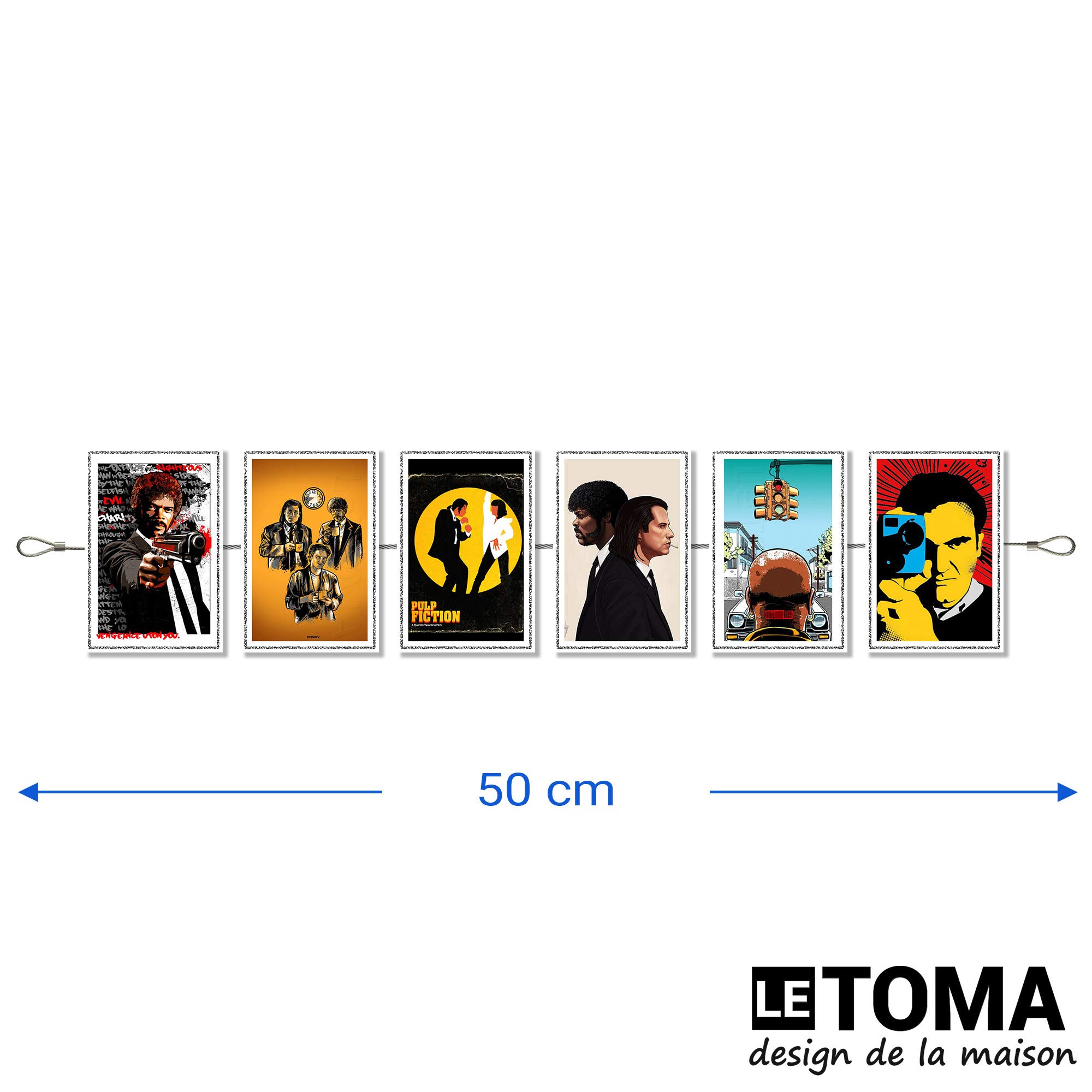 Corda Per Foto Con Magneti - Fissaggio Semplice, Molti Design Possibili, 300 Cm Con 30 Magneti - Foto 7