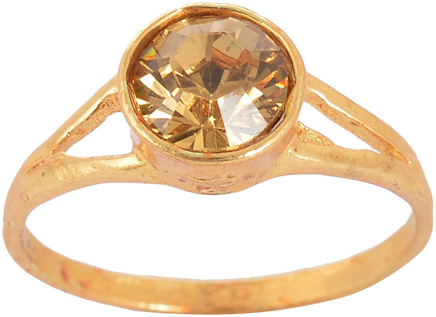 Handicraft Kottage Gold Plated Alloy Ring with Gold Crystal for Women (AGR 016) (B01CD9XI2W) Amazon Price History, Amazon Price Tracker