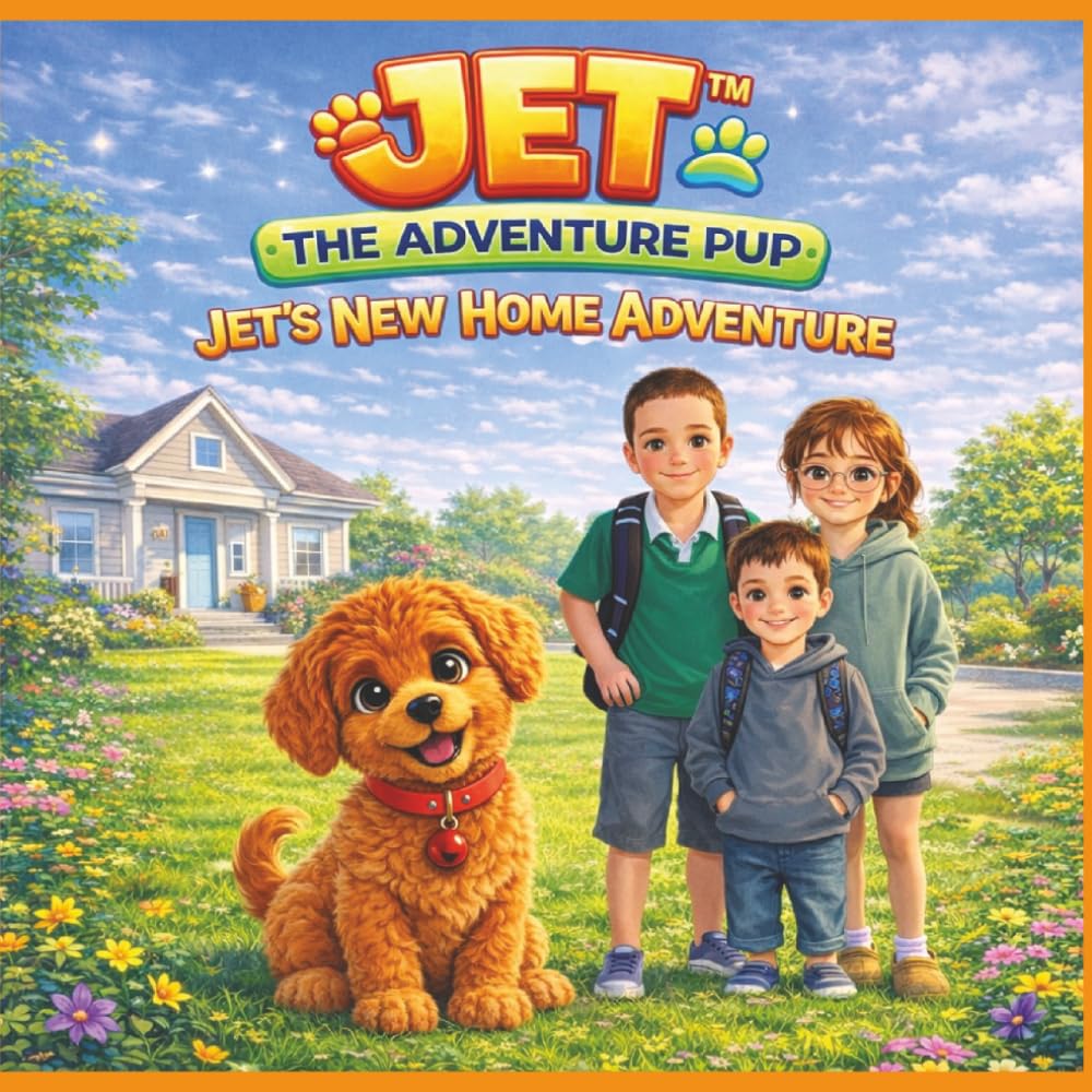 Jet the Adventure Pup™: Jet’s New Home Adventure: A heartwarming story about courage, change, and finding where you belong