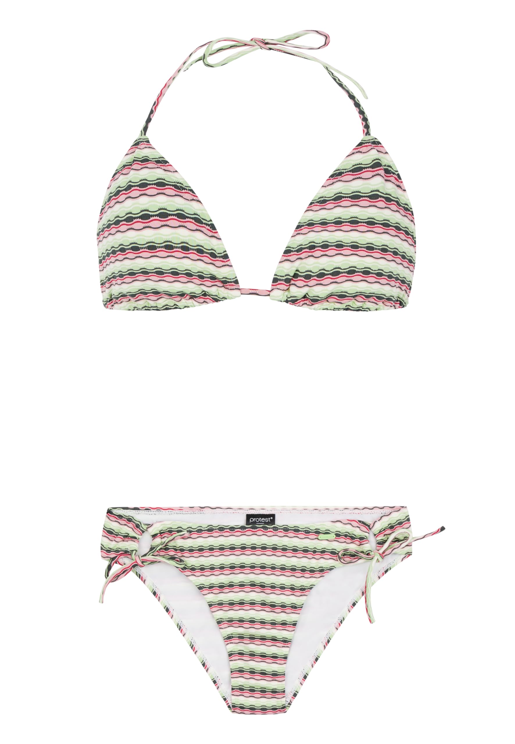 Protest Women's Matcha Green Prtnadine Triangle Bikini, L