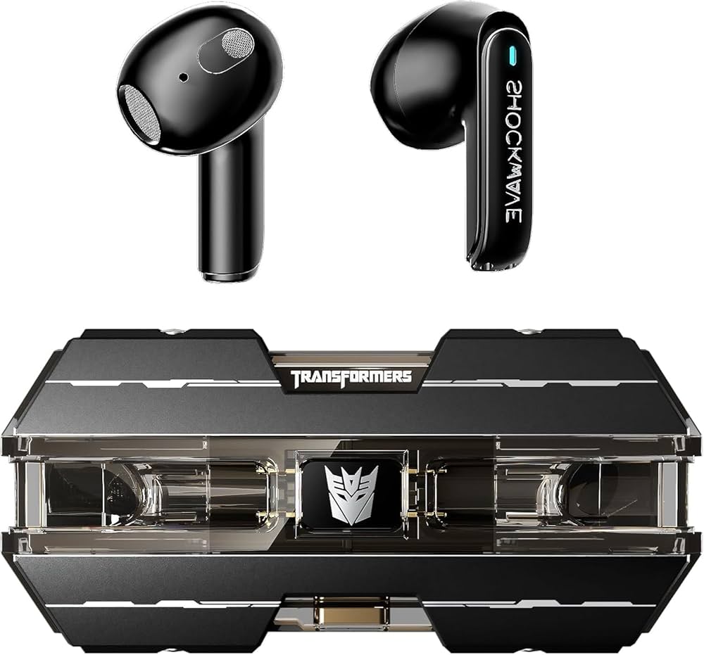 トランスフォーマー　Bluetooth イヤホン　合金製　ガジェット Amazon.com: Transformers TF-T01 True Wireless Earbuds