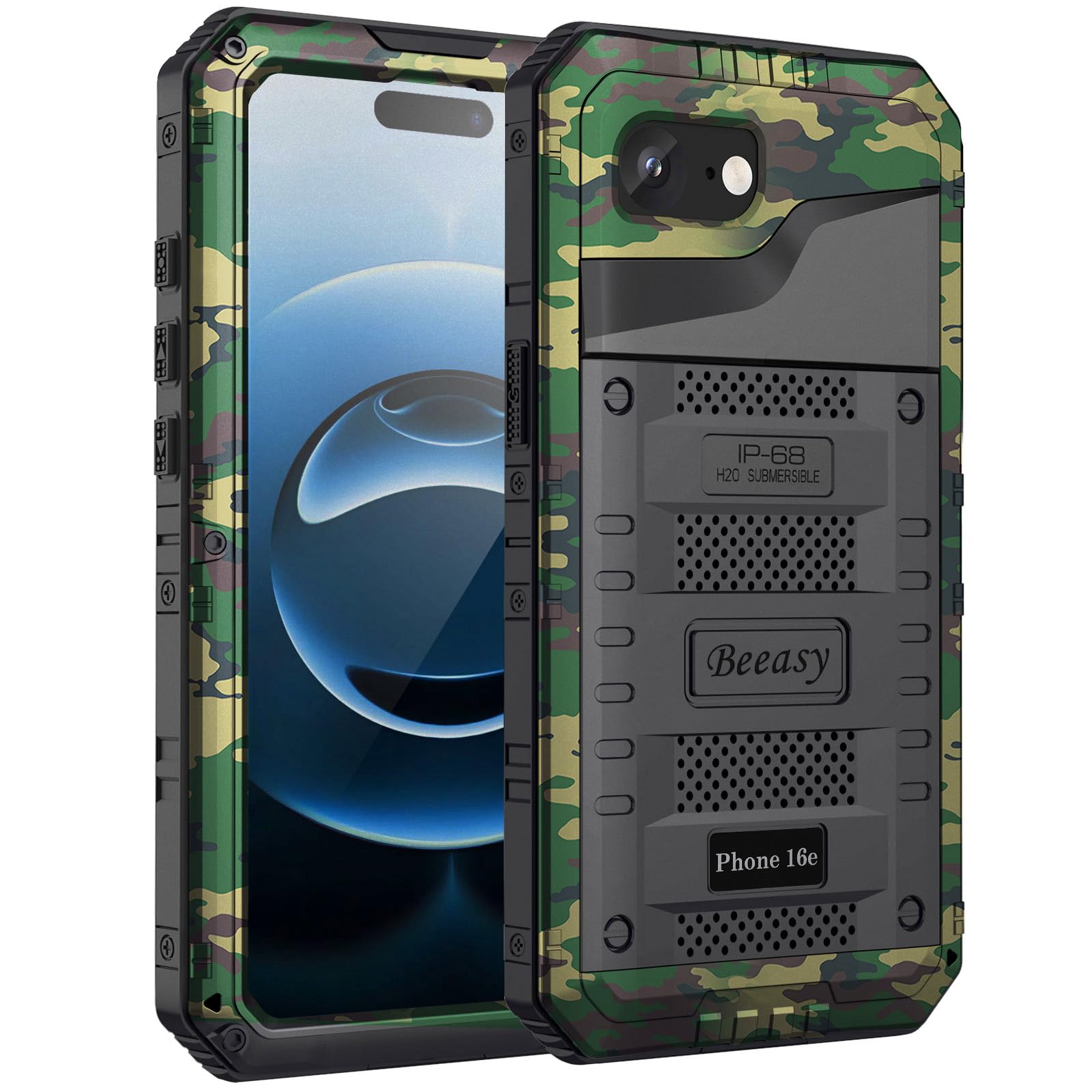 Coque étanche iPhone 16e protection militaire 360 intégrée