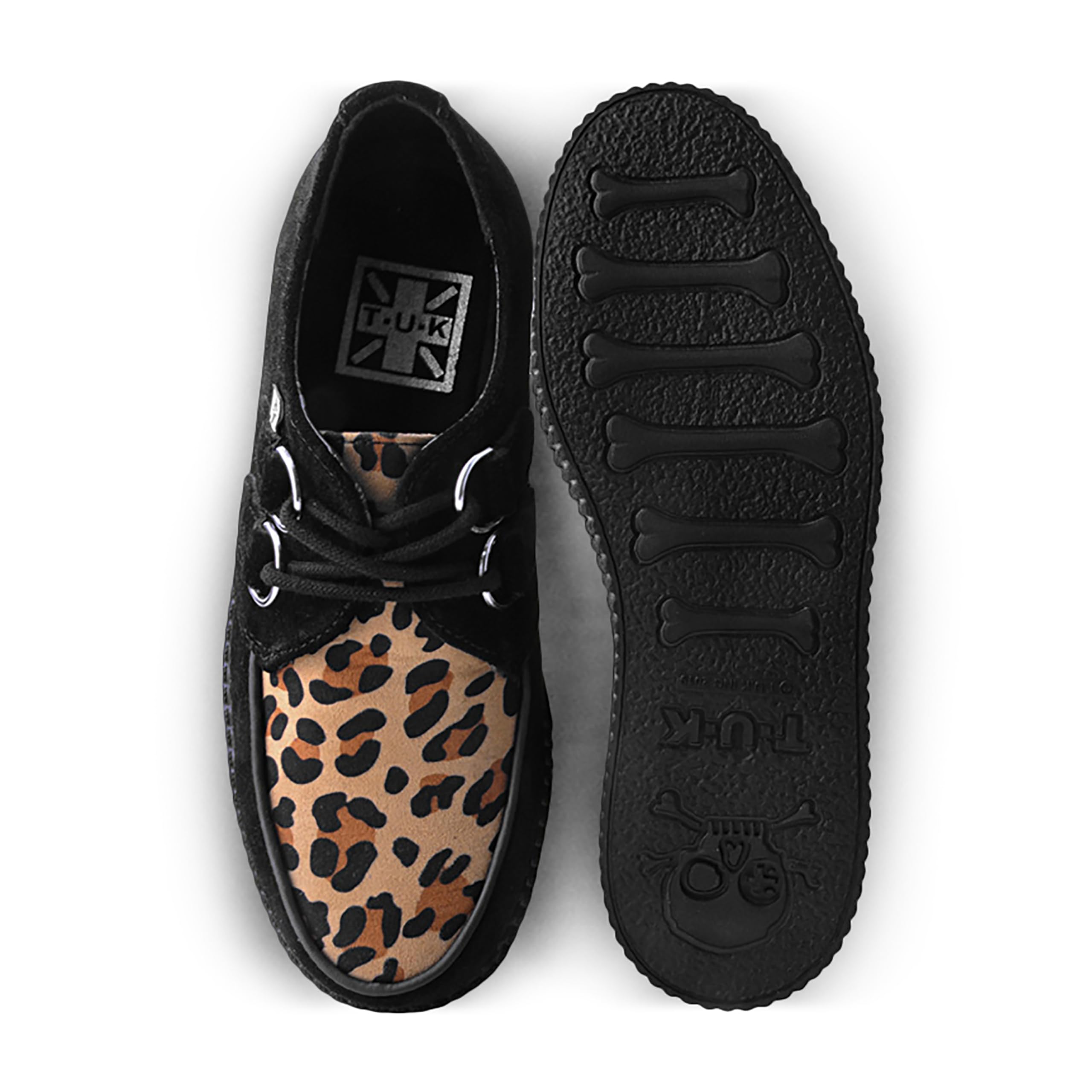 T.U.K. Leather Viva Low Creeper - Scarpe da Uomo e Donna - Vari Colori
