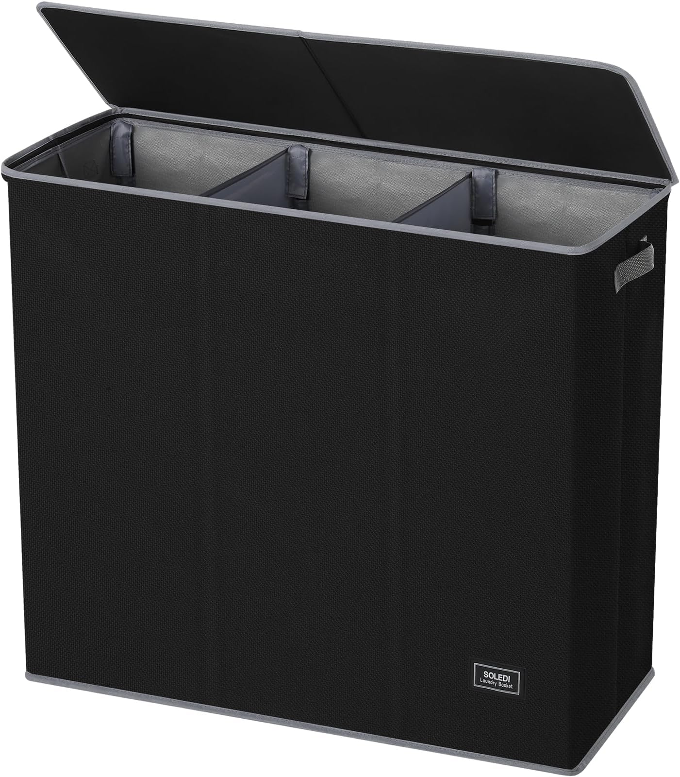 GREENSTELL Laundry Hamper with Lid, 125L Large Clothes