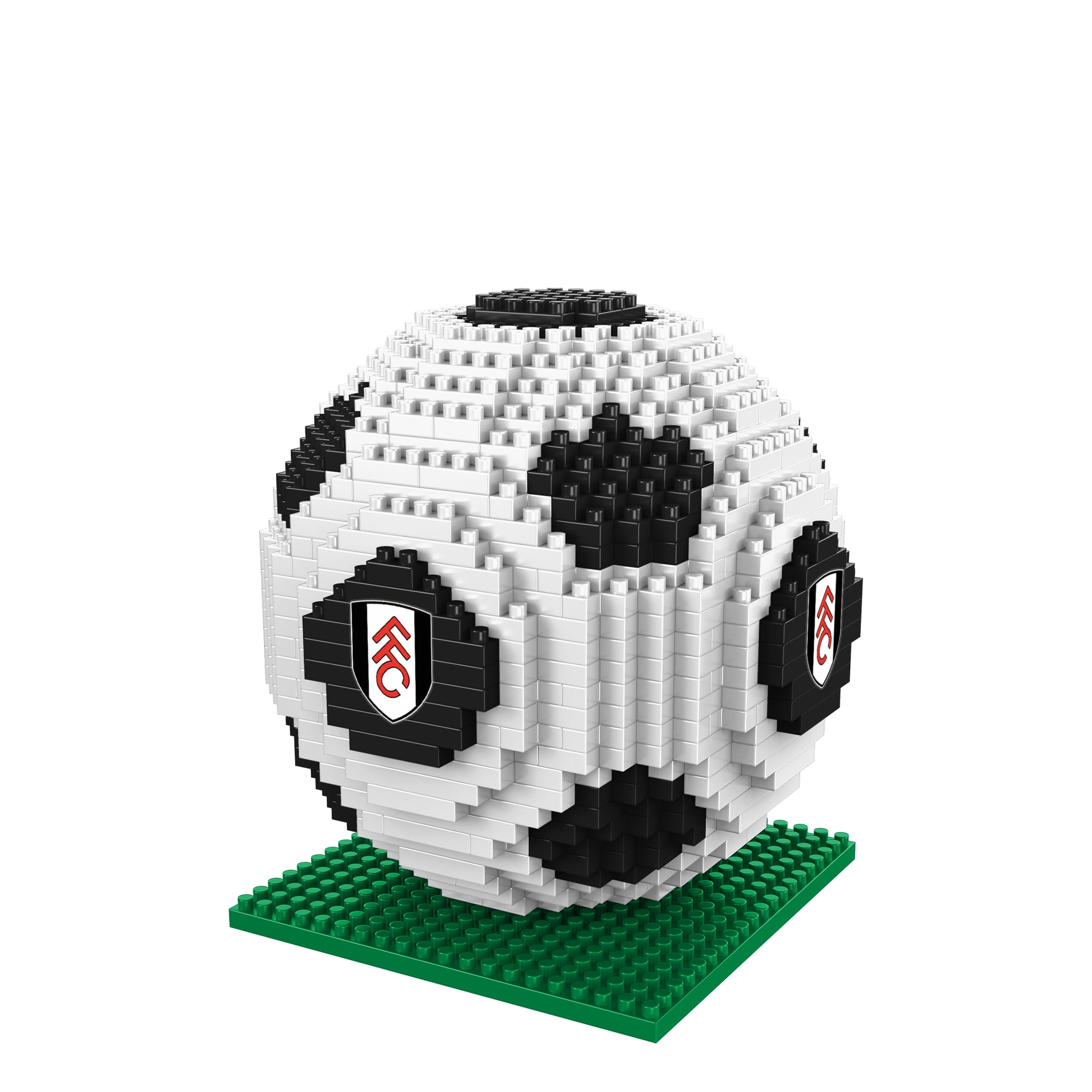 FOCO BRXLZ Fulham FC Football Premier League Championship Logo Team Building Set 3D Construction Toy