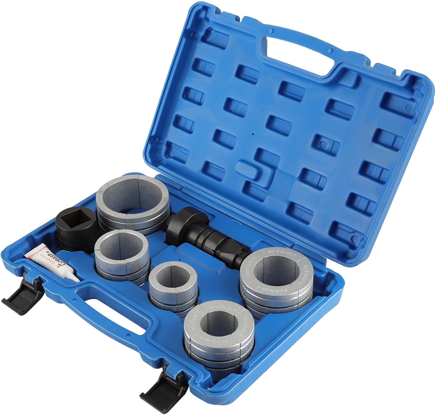 Exhaust Pipe Expander Tool Set 1-5/8 to 4-1/4 Muffler Pipe Spreader Automotive Car Tool Kit for Tail Pipe Tube Repair