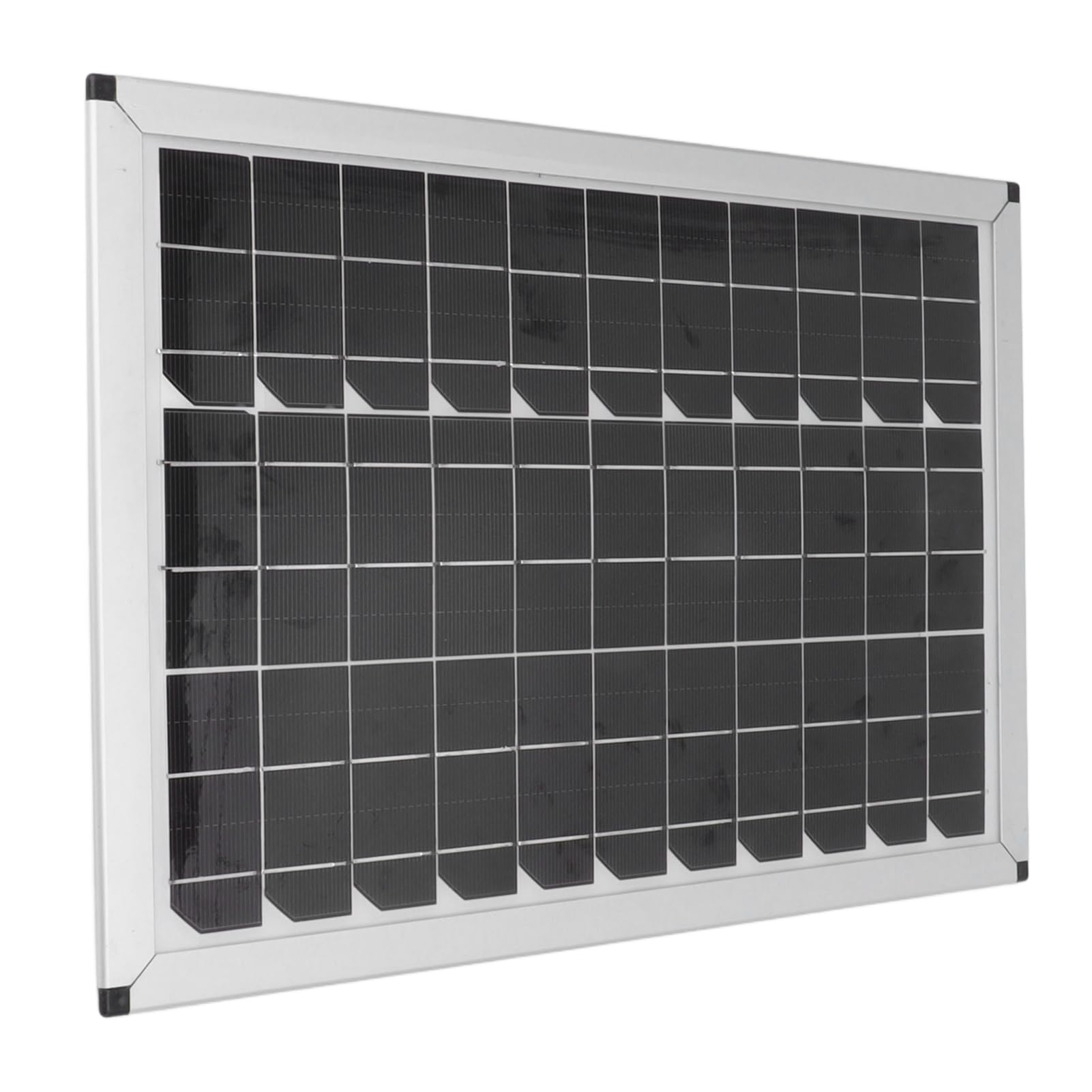 Kit Caricabatterie per Pannello Solare da 100 W 18 V, Caricabatterie Solare per Pannello Solare in Silicio Monocristallino Portatile per Automobili, Navi, Aeroplani, Agricoltura