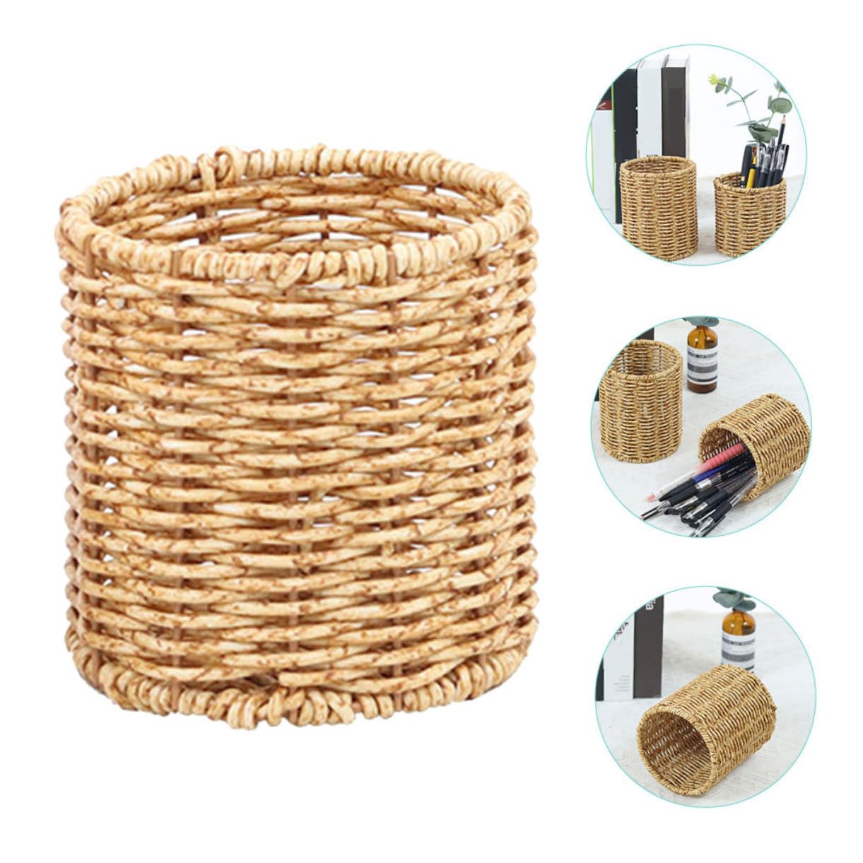3 Portalápices De Tela Para Escritorio, Contenedor Para Guardar Bolígrafos, Porta Lápices De Escritorio, Porta Lápices De Tela Para Escritorio, Porta Bolígrafos De Sobremesa,