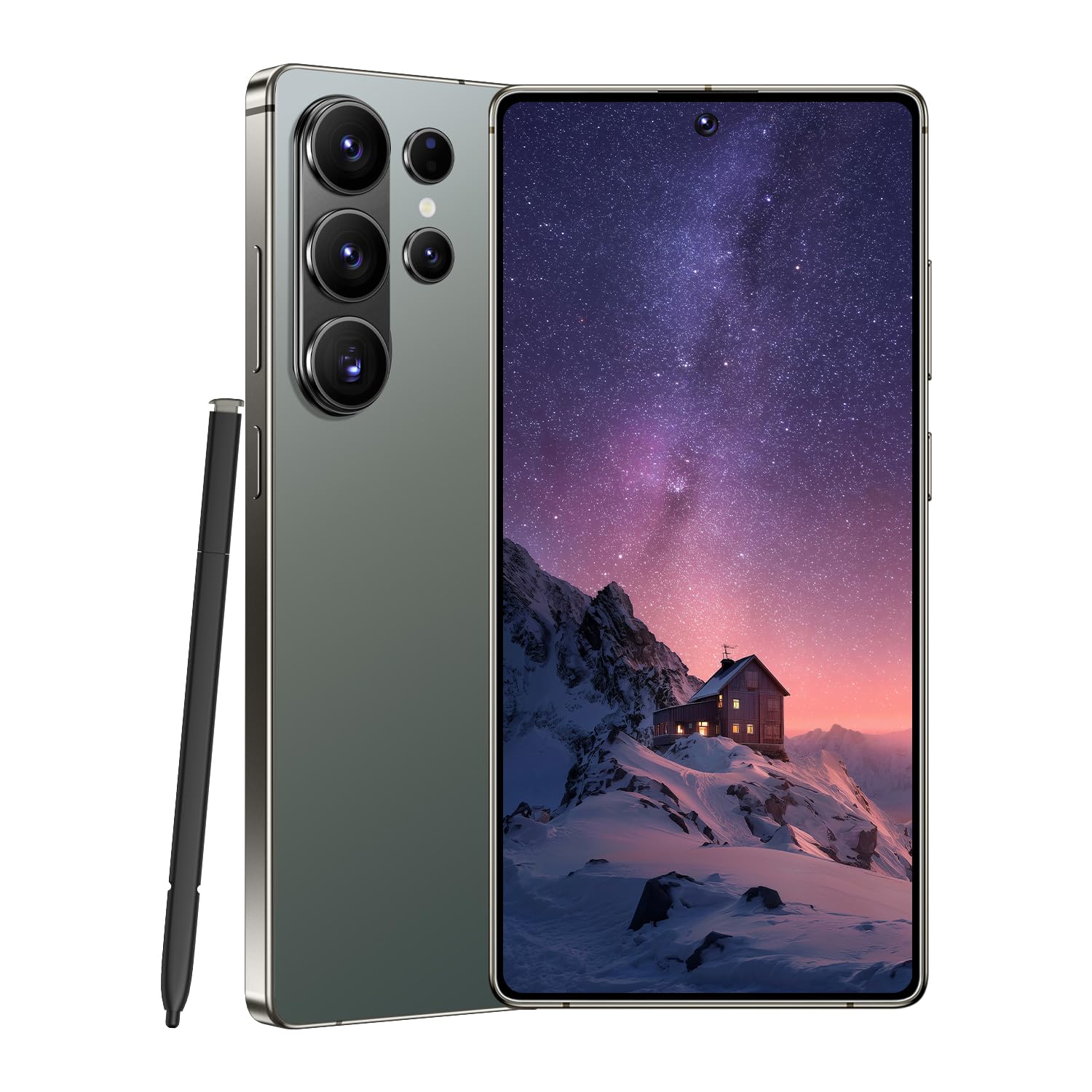 I26 Ultra Business 5G Smartphone, Dual SIM, 12GB+512GB, Snapdragon 8 Gen 4, 6.99" Screen, 7000mAh, Android 15, Stylus Pen & Face Unlock (Green)