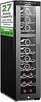 Vista 12 de Nutrichef Refrigerador de vino de 24 botellas Enfriador de vino de una sola zona Control de temperatura ajustable de 41 °F a 64 °F