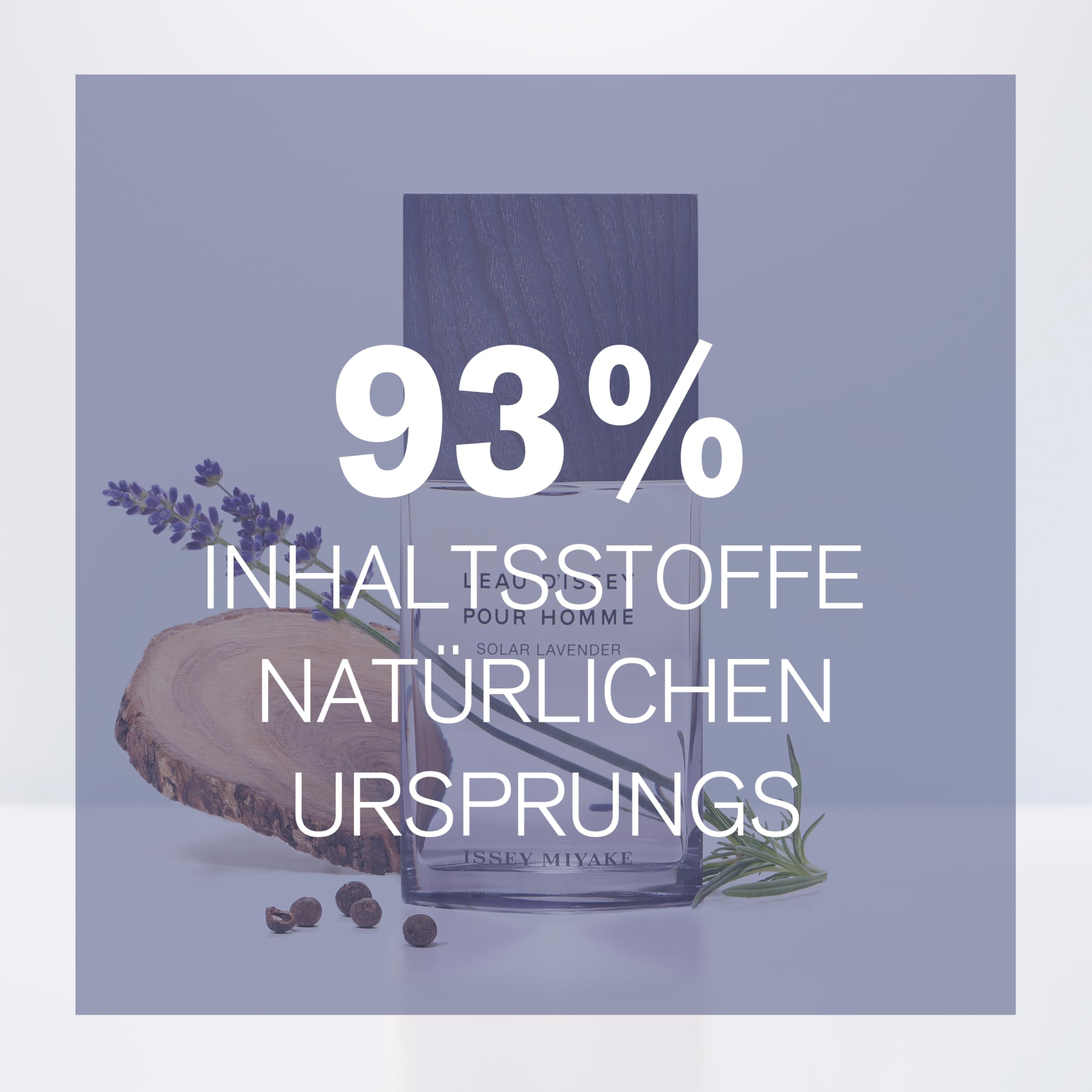 Issey Miyake - L'Eau d'Issey pour Homme Solar Lavender Eau de Toilette Intense – Holzig-aromatisches Herrenparfüm mit Lavendel und Zedernholz-Akkord – Herrendüfte in verschiedenen Größen erhältlich.