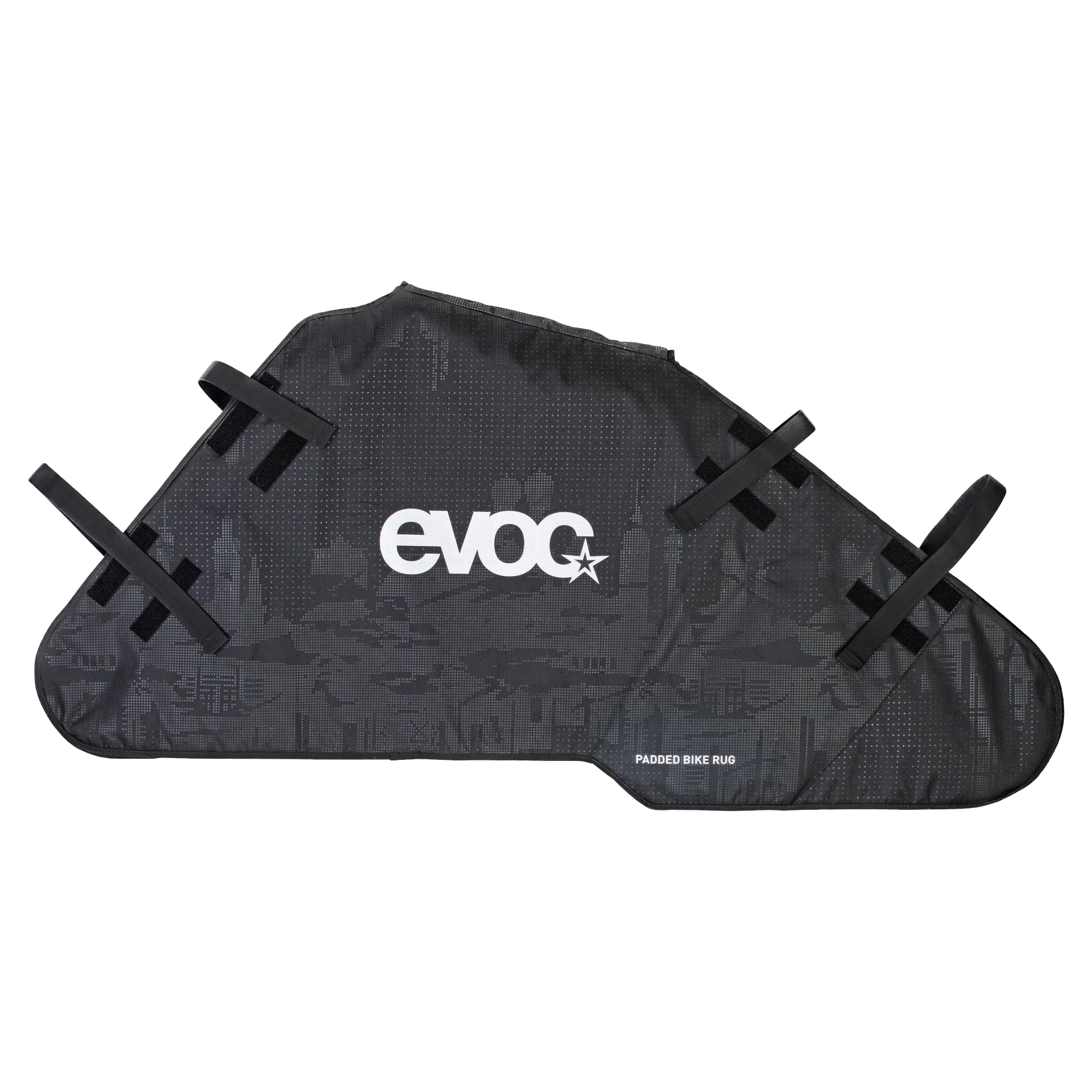 EVOC PADDED BIKE RUG ochrona do transportu roweru, przekładka (wyściełany pokrowiec na rower, ochrona ramy roweru, torba na koła do różnych typów rowerów), czarny