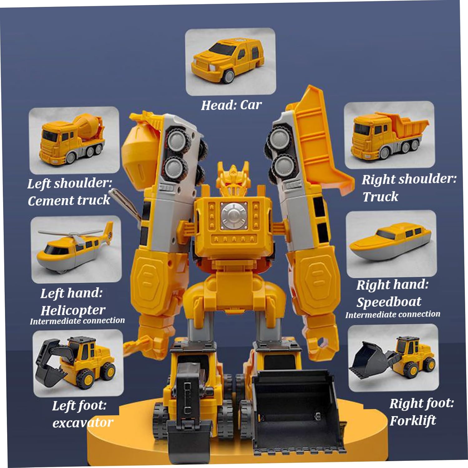 Car Toys 35Pcs/Set Magnetic Construction Car Toys DIY Construction Plastic Safe Toy Cars for 2+ Kids Birthday