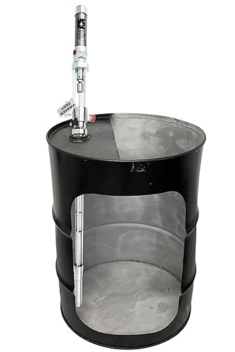 Miniatura 9 de COSMOSTAR P0205 Bomba de pistón neumática 21 operada por aire para bombas de transferencia de poliurea de embalaje de teflón de tambor de 55