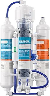 Measury Osmoseanlage Aquarium 380L/Tag + 630 ml RESINFILTER Set - Umkehrosmoseanlage und Reinstwasserfilter