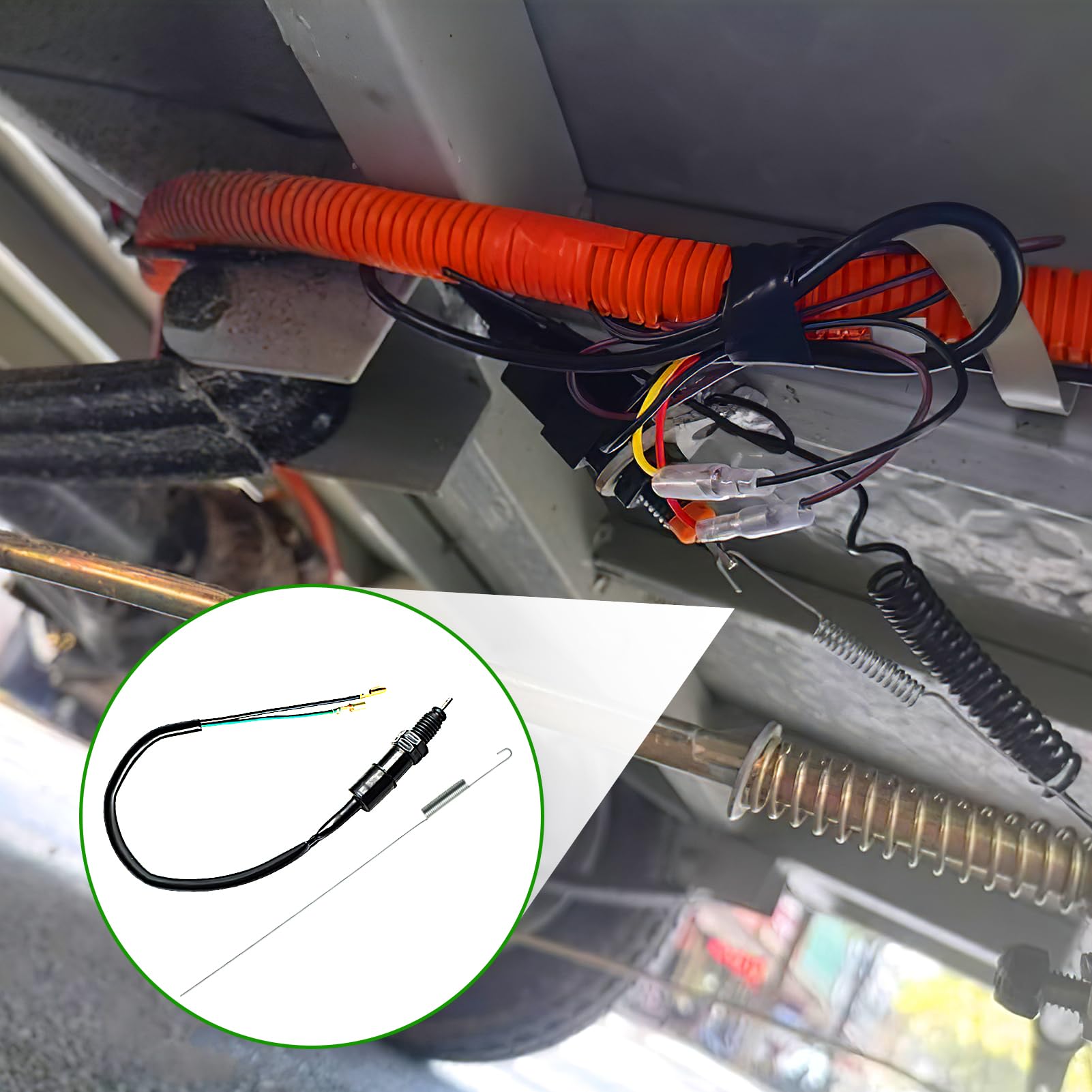 VALICLUD Interruttore Luce Freno Per Moto – 2 Pezzi, Impermeabile, Cavo 300 Mm, Attacco 5 Mm