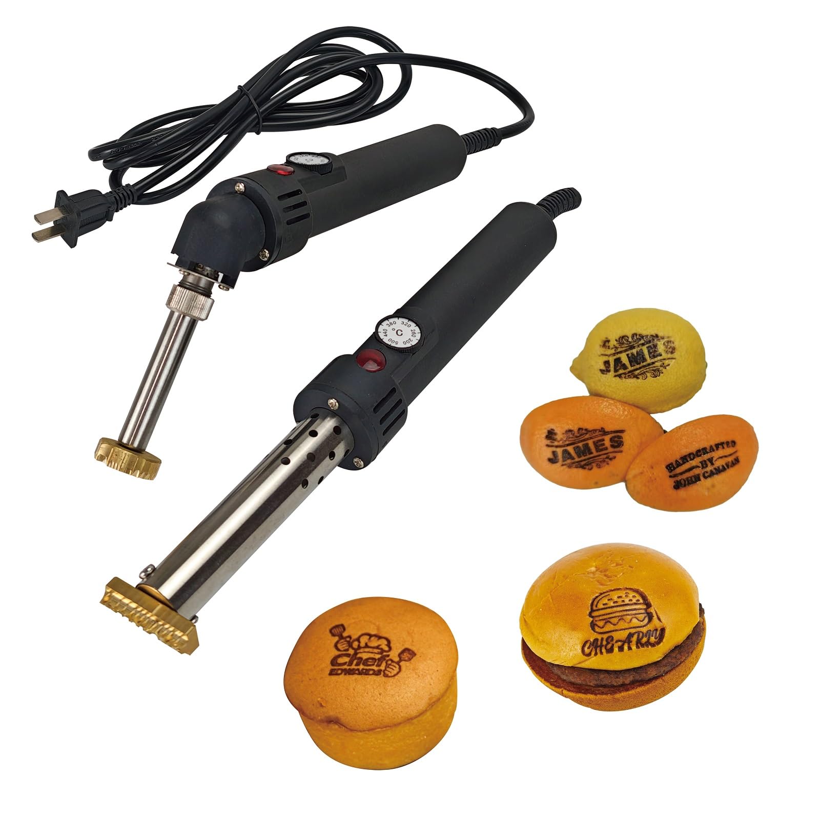 Custom Branding Iron for Leather Gift for him (Black Iron)