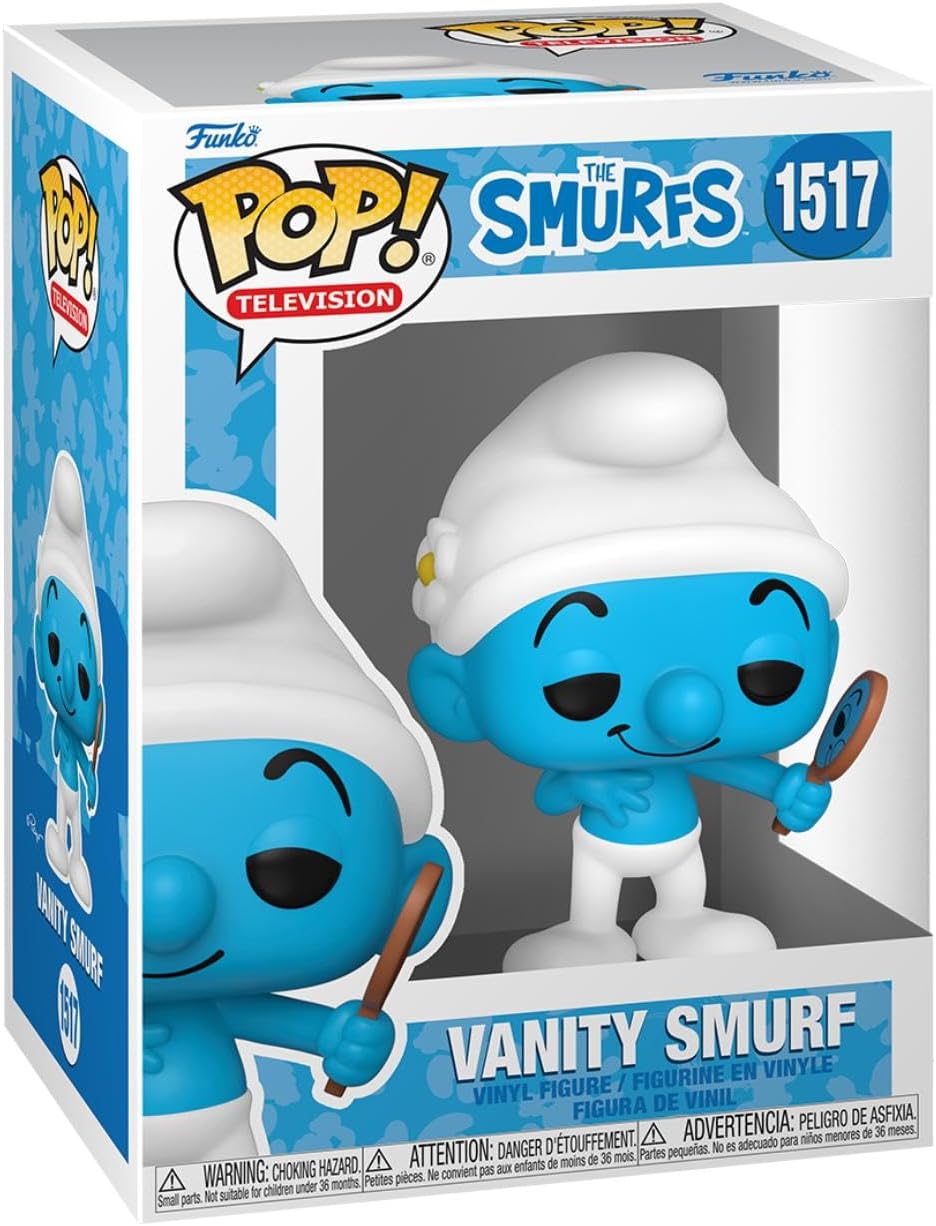 POP! TV: Smurfs - Vanity Smurf - SMURFS - Collectable Vinyl Figure - Gift Idea - Official Merchandise - Toys for Kids & Adults - TV Fans - Model Figure for Collectors and Display