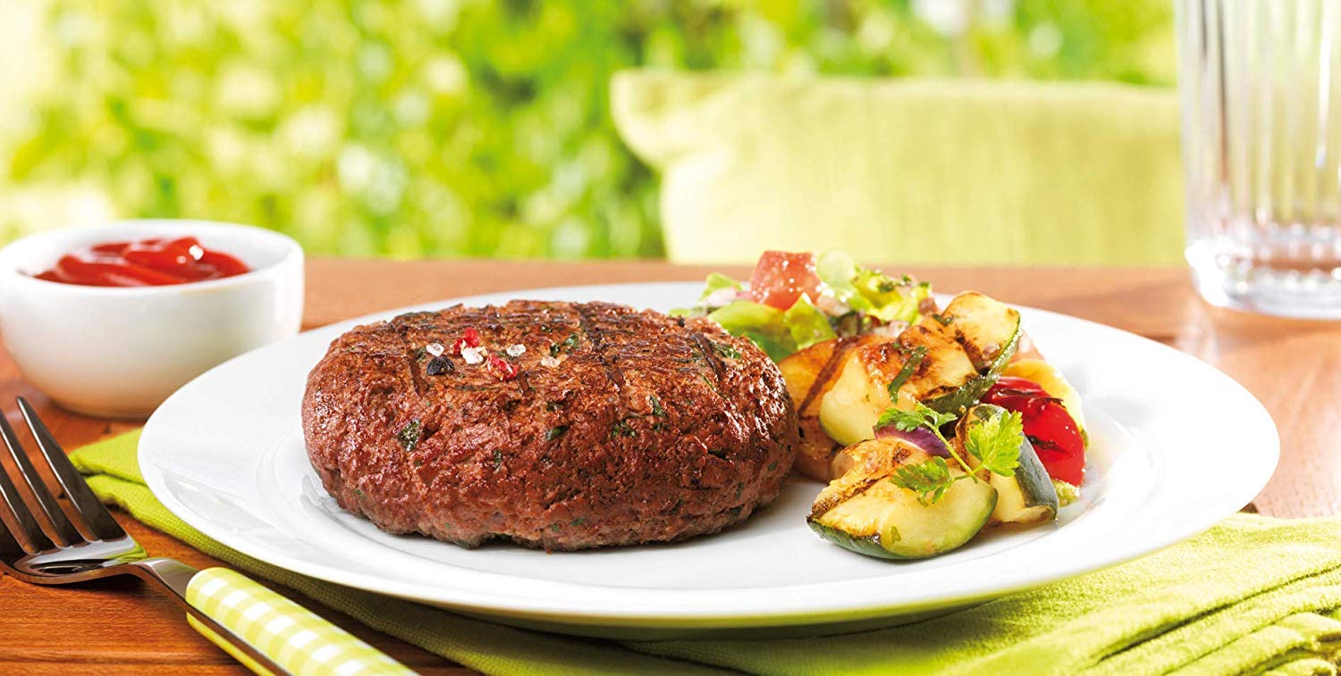 Tefal BG90F5 Easygrill Adjust elektryczny grill stojący (2300 W, powierzchnia grillowania 720 cm²), czarny/burgundowy