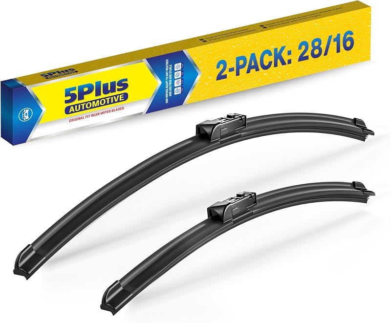 Palhetas do limpador de para-brisa 5 PLUS para Toyota Prius 2016–2022 – conjunto com 2