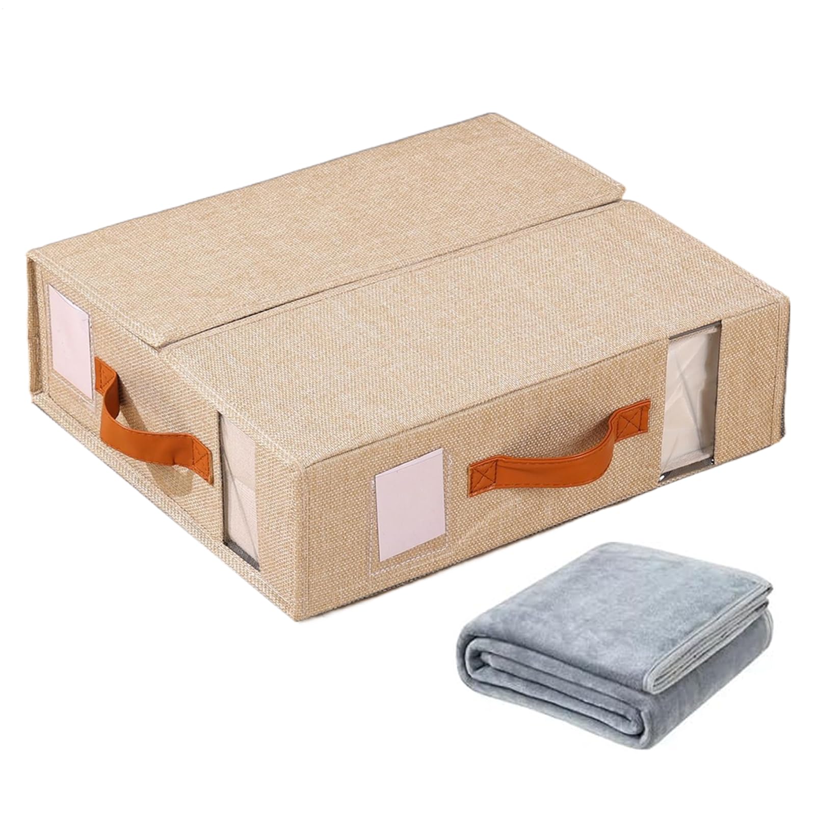 Organisateur de linge de lit boîte de rangement pliable pour pull et armoire