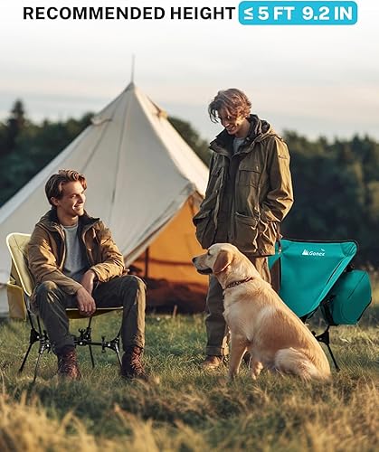 Miniatura 7 de Gonex Silla de camping portátil, ultraligera y compacta de 5 generación, silla plegable y ligera para campamento al aire libre, senderismo, playa,