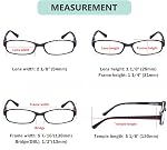 Eyekepper 5 Pack Small Reading Glasses for Women Reading Fashion Readers +4.00