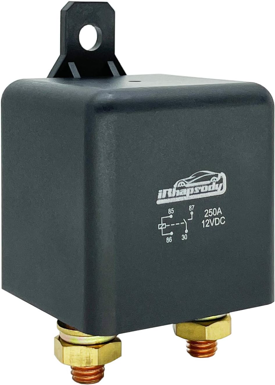 Relay 250A, 12V Continuous Duty SPST 4-pin High Power Relay